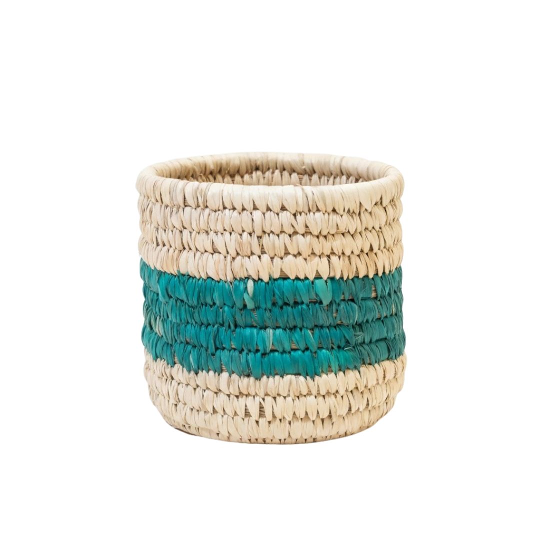 Eco-Friendly Palm Leaf Basket